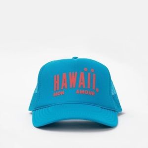 Clare V Hawaii Mon Amour Trucker Hat